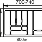 Bestekelement 1, Bestekelementen, voor 800 mm kastbreedte