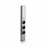Mira hoek small USB A, Contactdooselement, roestvrij staal