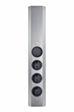 Mira hoek small S, Contactdooselement, roestvrij staal - Afbeelding 2