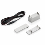 Prova 90° verbindingshoekelement, Verbindingsleiding/-element, roestvrij staalkleurig