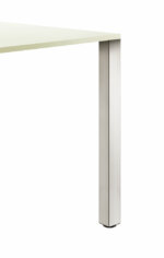 Quadra, Steunvoet, roestvrij staalkleurig, H 870 mm
