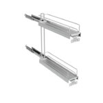 VS SUB Slim opberging, Etage-uittreksysteem, zilver