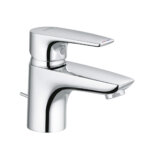 Kludi Pure & Solid Bad, Wastafelkraan, chroom, hoogdruk