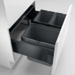 Cox® Base 360 K/600-3, Systeem voor afvalinzameling, zonder biologisch deksel, antraciet, H 360 mm - Afbeelding 2