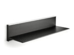 Liente LED wandbord, Reksysteem, L 1200 mm, zwart mat