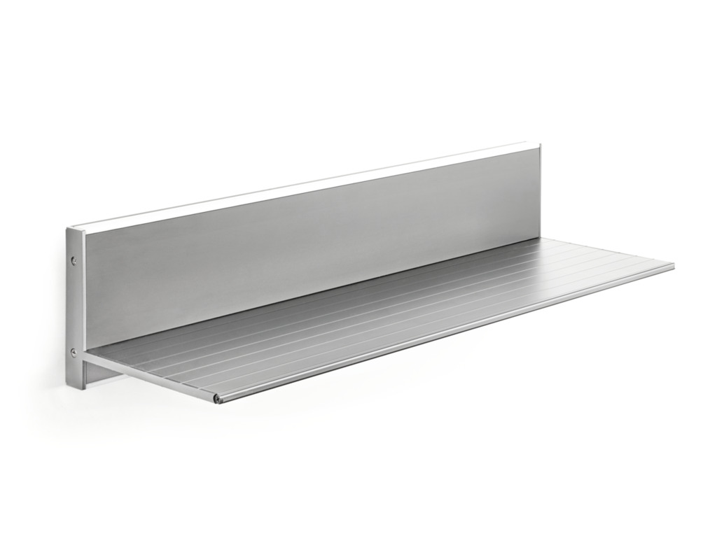 S14188_7062395_P1_DC Liente LED wandbord, Reksysteem, L 600 mm, roestvrij staalkleurig - Afbeelding 1