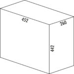Moderna Trio, Systeem voor afvalinzameling, antraciet - Afbeelding 2