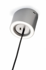Unika 5 kleurwissel LED, Lamp, afzonderlijke lamp met 2-voudige USB C, roestvrij staalkleurig - Afbeelding 2