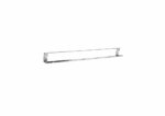 Linero Style strip met haken 1, Relingsysteem, roestvrij staalkleurig
