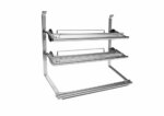 Linero Style Rollenhalter, Relingsysteem,  roestvrij staalkleurig