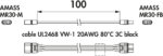 MEC Driver LED verbindingsleiding, Verbindingsleiding/-element, L 100 mm - Afbeelding 2