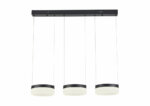 Nicky 3 LED, Lamp, 4000 K neutraal wit, zwart mat